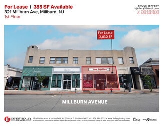 Millburn, NJ Retail - 321 Millburn Ave
