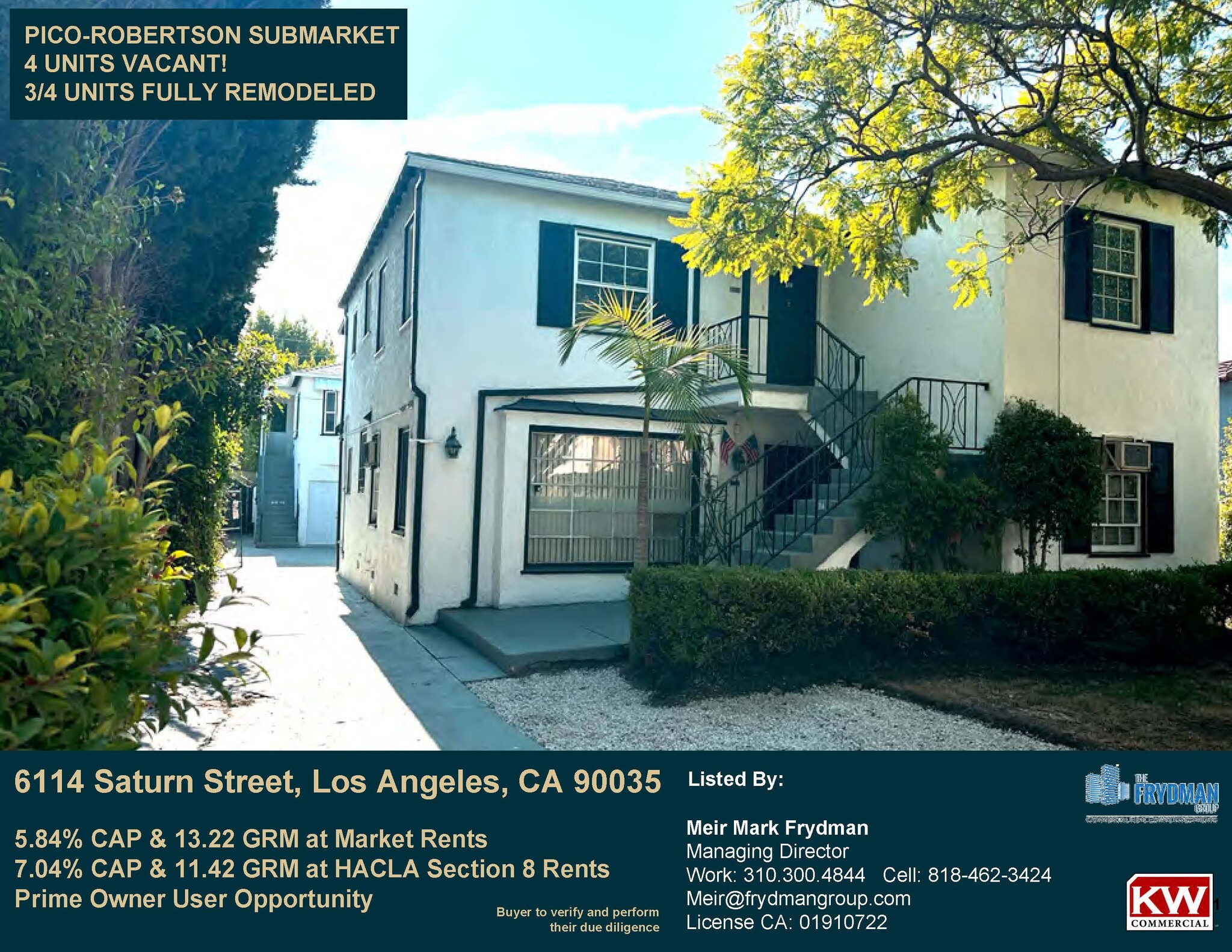 6114 Saturn St, Los Angeles, CA for Sale