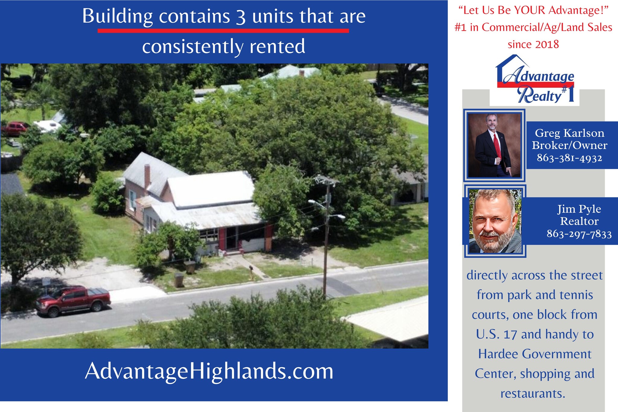 208 Louisiana St, Wauchula, FL for Sale
