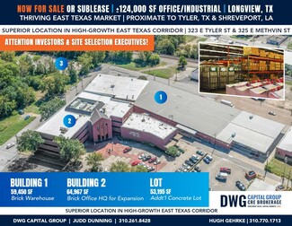 Longview, TX Warehouse - 323 E Tyler St