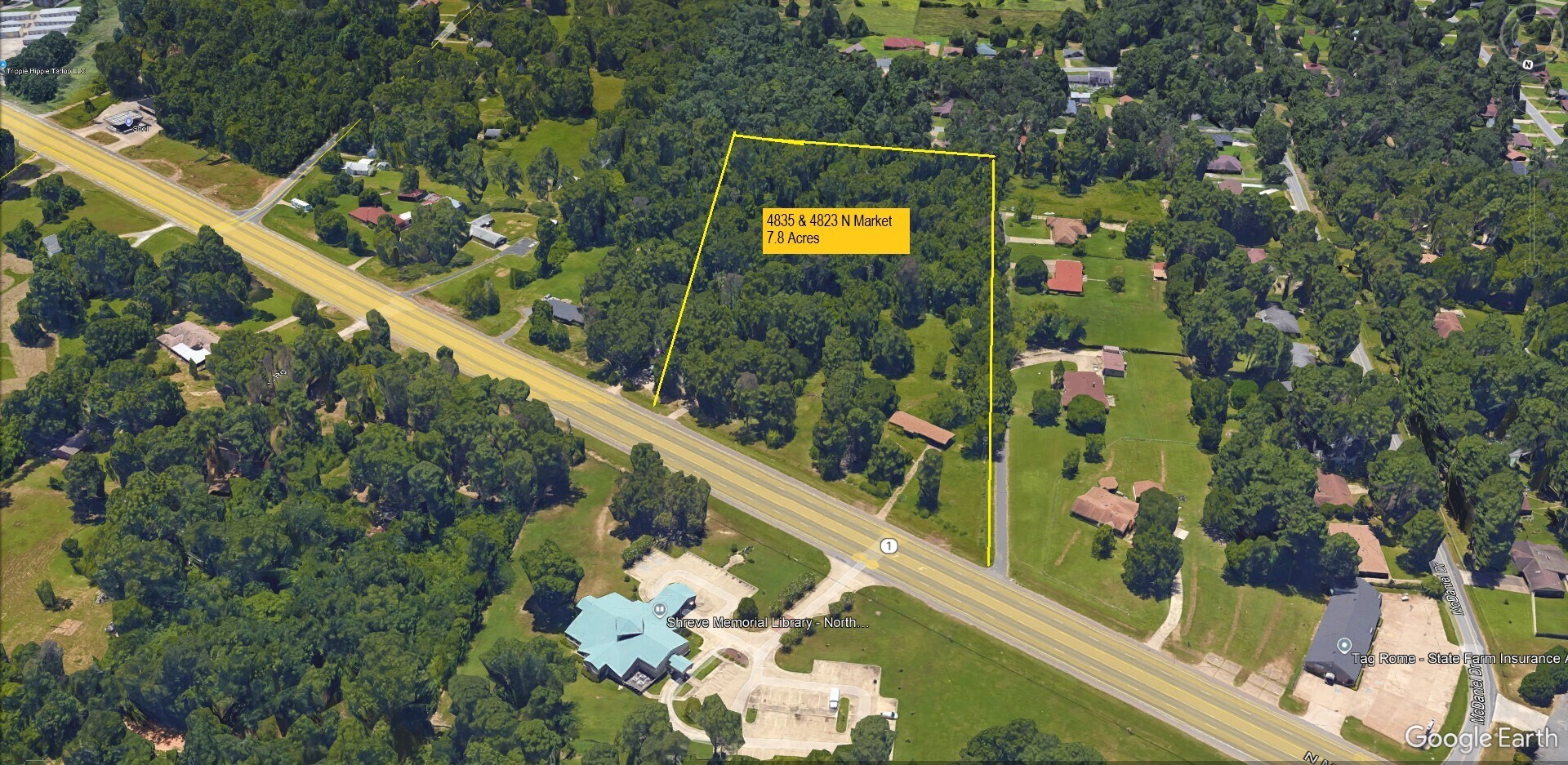 4823-4835 N Market St, Shreveport, LA for Sale