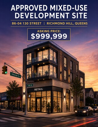 Richmond Hill, NY Commercial Land - 8604 130th St Richmond Hill, NY Commercial Land - 8604 130th St