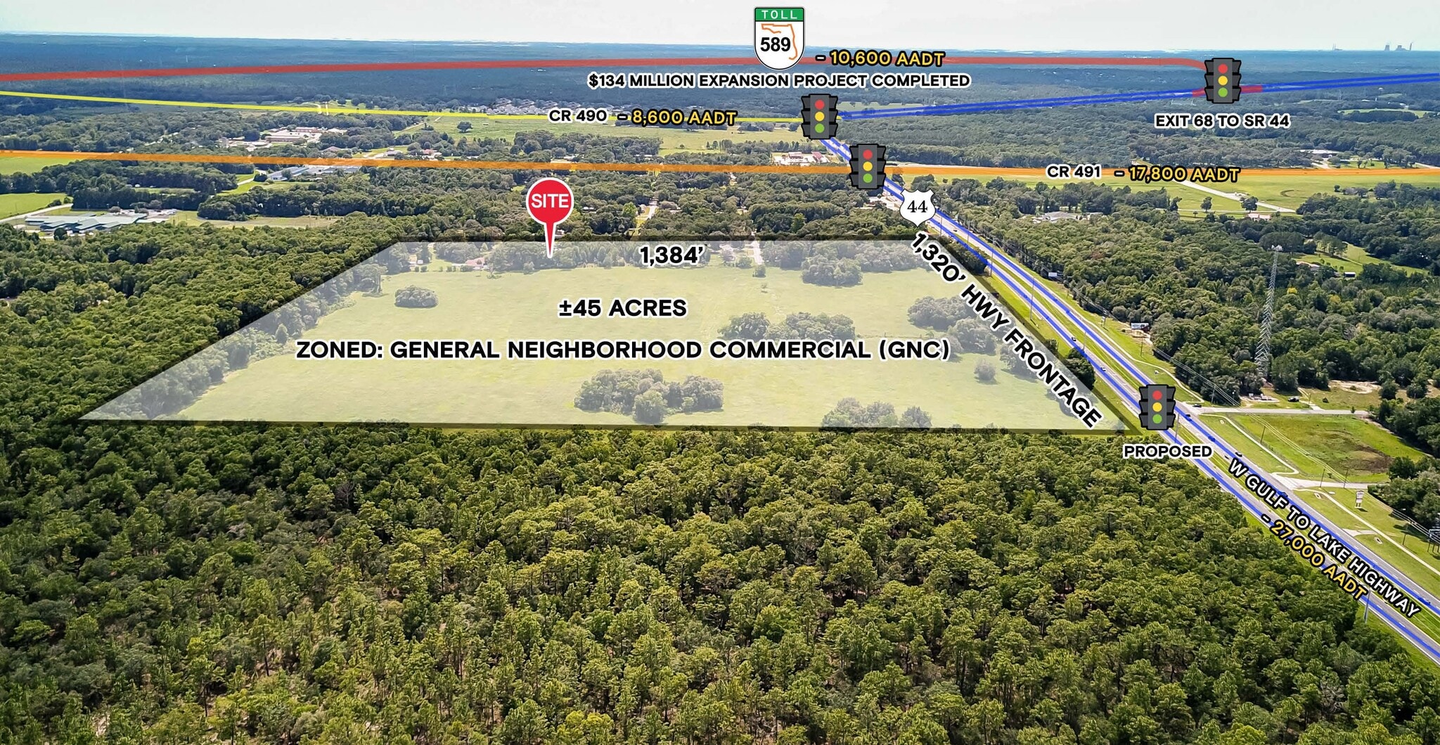 2630 W Gulf To Lake Hwy, Lecanto, FL for Rent