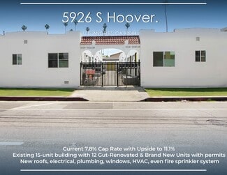 Los Angeles, CA Apartments - 5926 S Hoover St