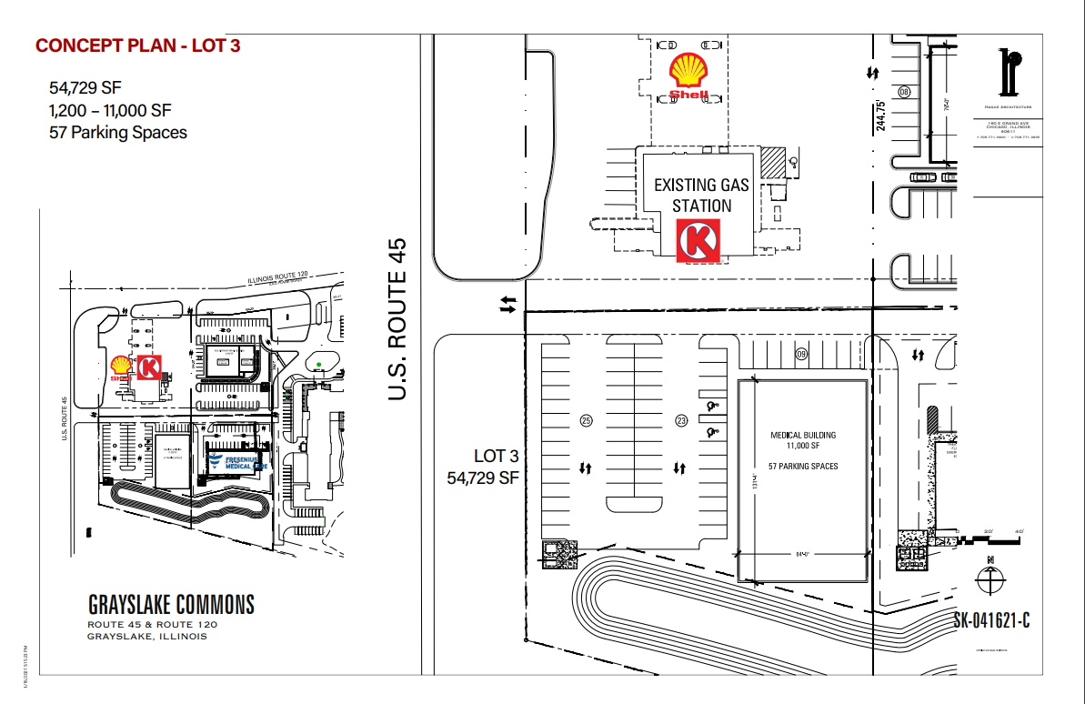 Route 120 & 45, Grayslake, IL for Sale