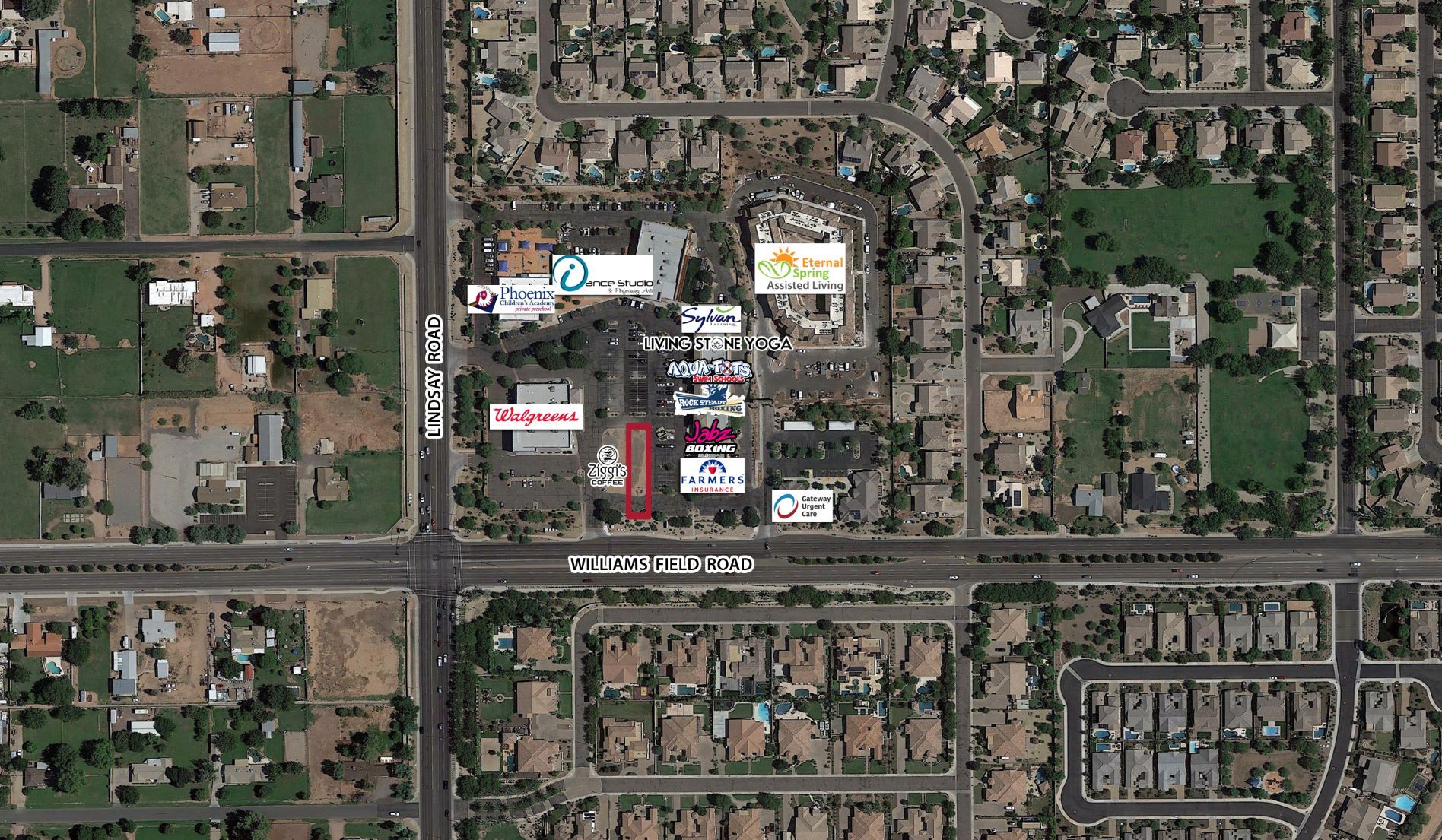 NE Lindsay Rd & Williams Field Rd @ Pecos, Gilbert, AZ for Rent