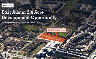 Austin, TX Commercial Land - 2110 Thrasher Ln