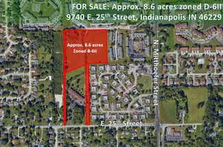 Indianapolis, IN Residential Land - 9740 E 25th St