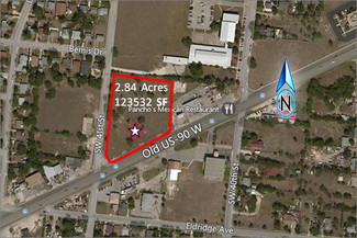 San Antonio, TX Commercial Land - 1035-1049 Old Hwy 90 W