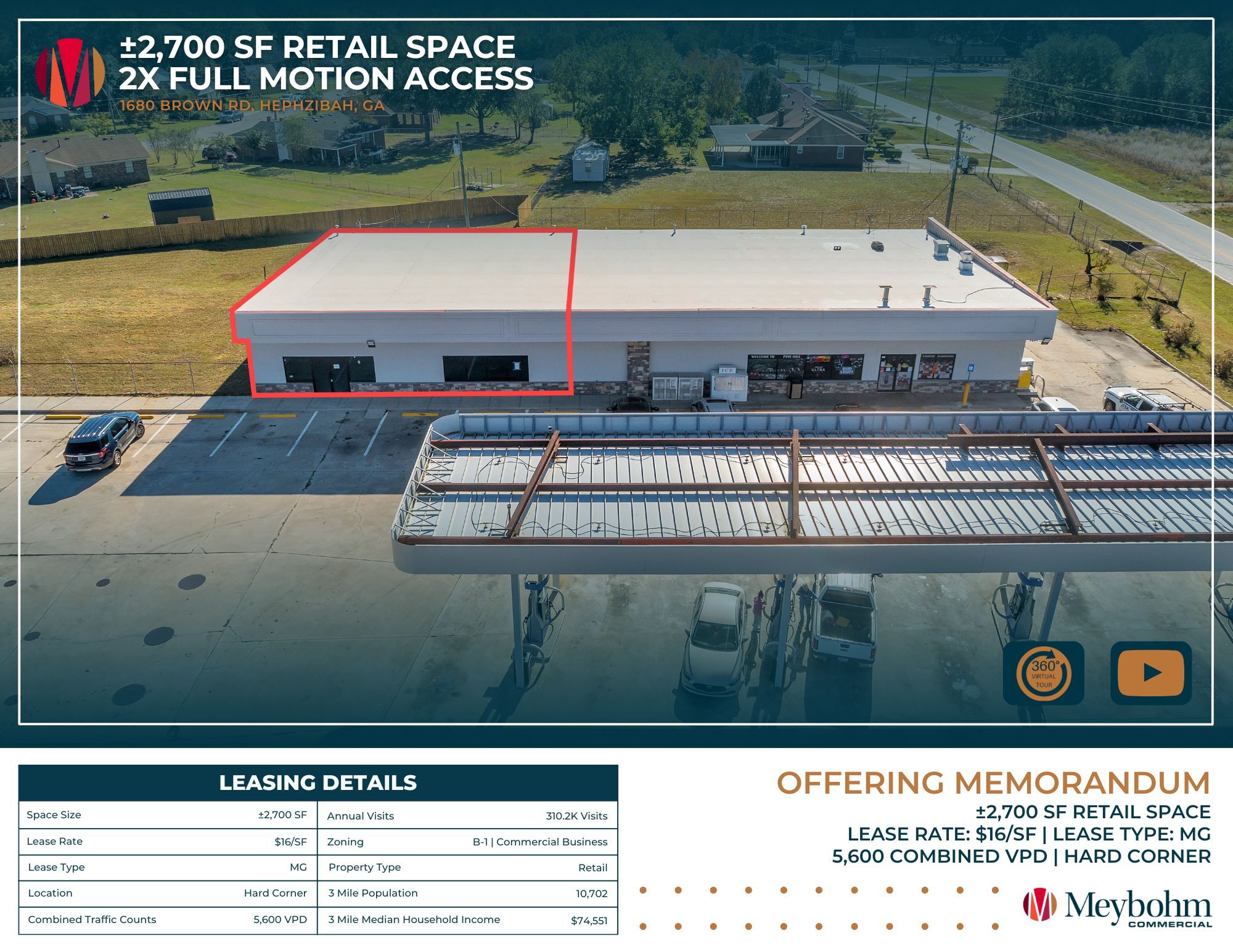 1680 Brown Rd, Hephzibah, GA for Rent