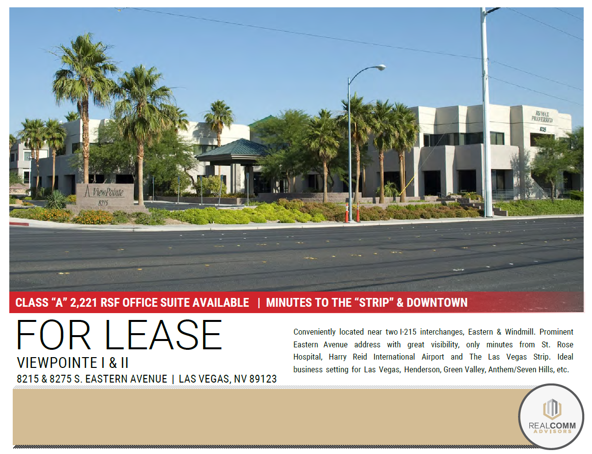 8215 S Eastern Ave, Las Vegas, NV for Rent