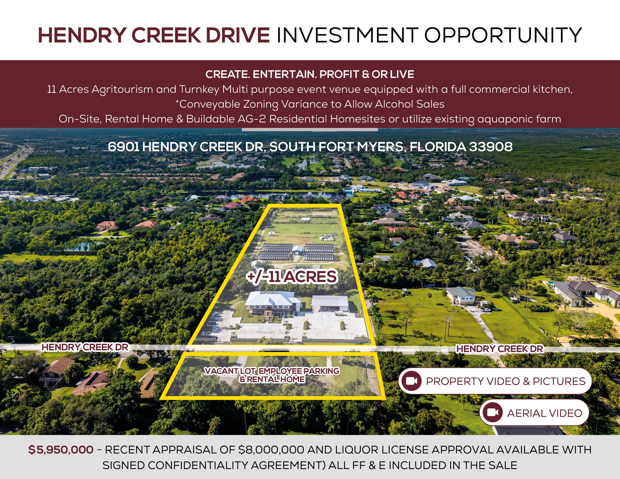 6901 Hendry Creek Dr, Fort Myers, FL for Sale