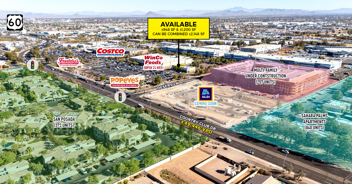 Country Club Dr & Baseline Rd SSEC, Gilbert, AZ for Rent