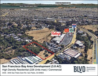 San Pablo, CA Residential Land - 3436-3440 San Pablo Dam Rd