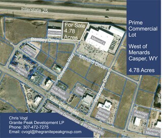 Casper, WY Commercial Land - 6090 Bentley Dr
