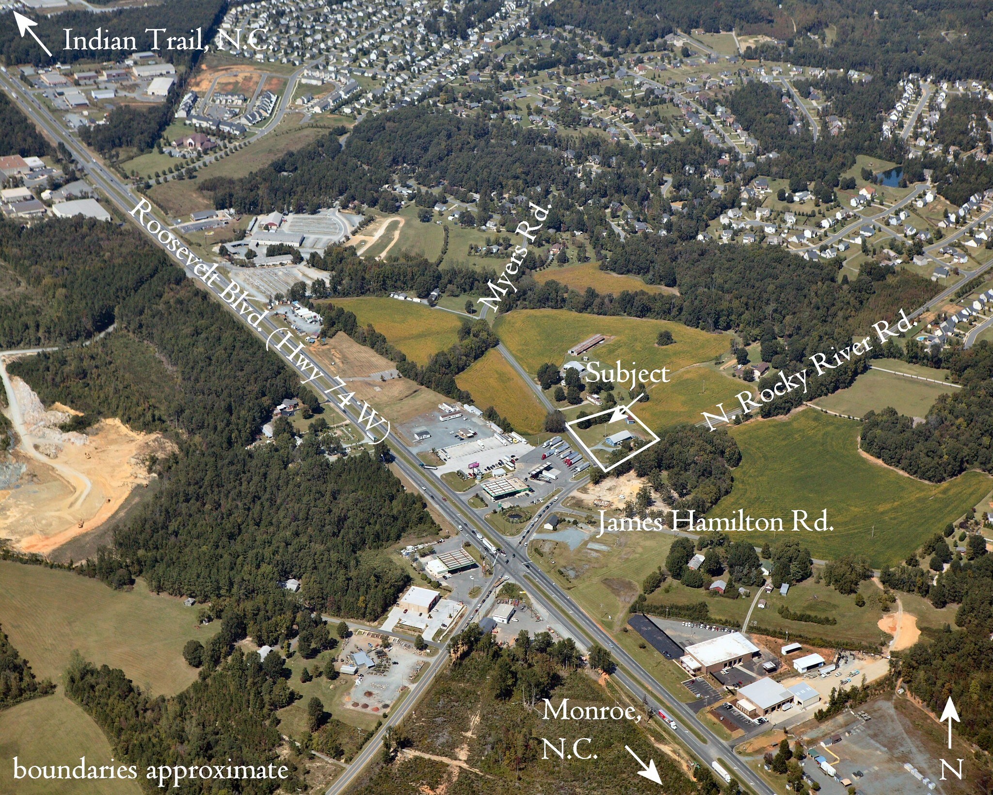 2703 N Rocky River Rd, Monroe, NC for Sale
