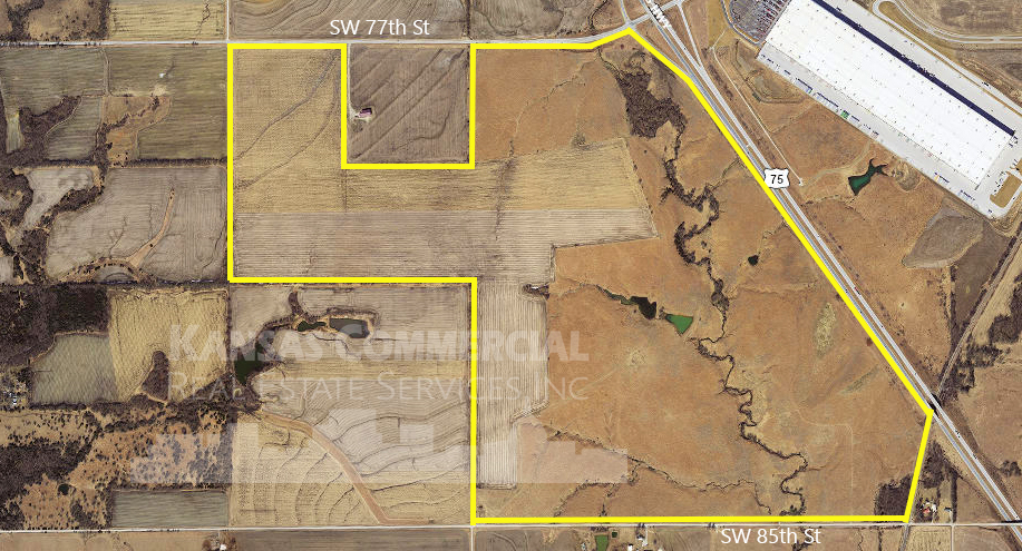 Hwy 75 & 77th st, Wakarusa, KS for Sale