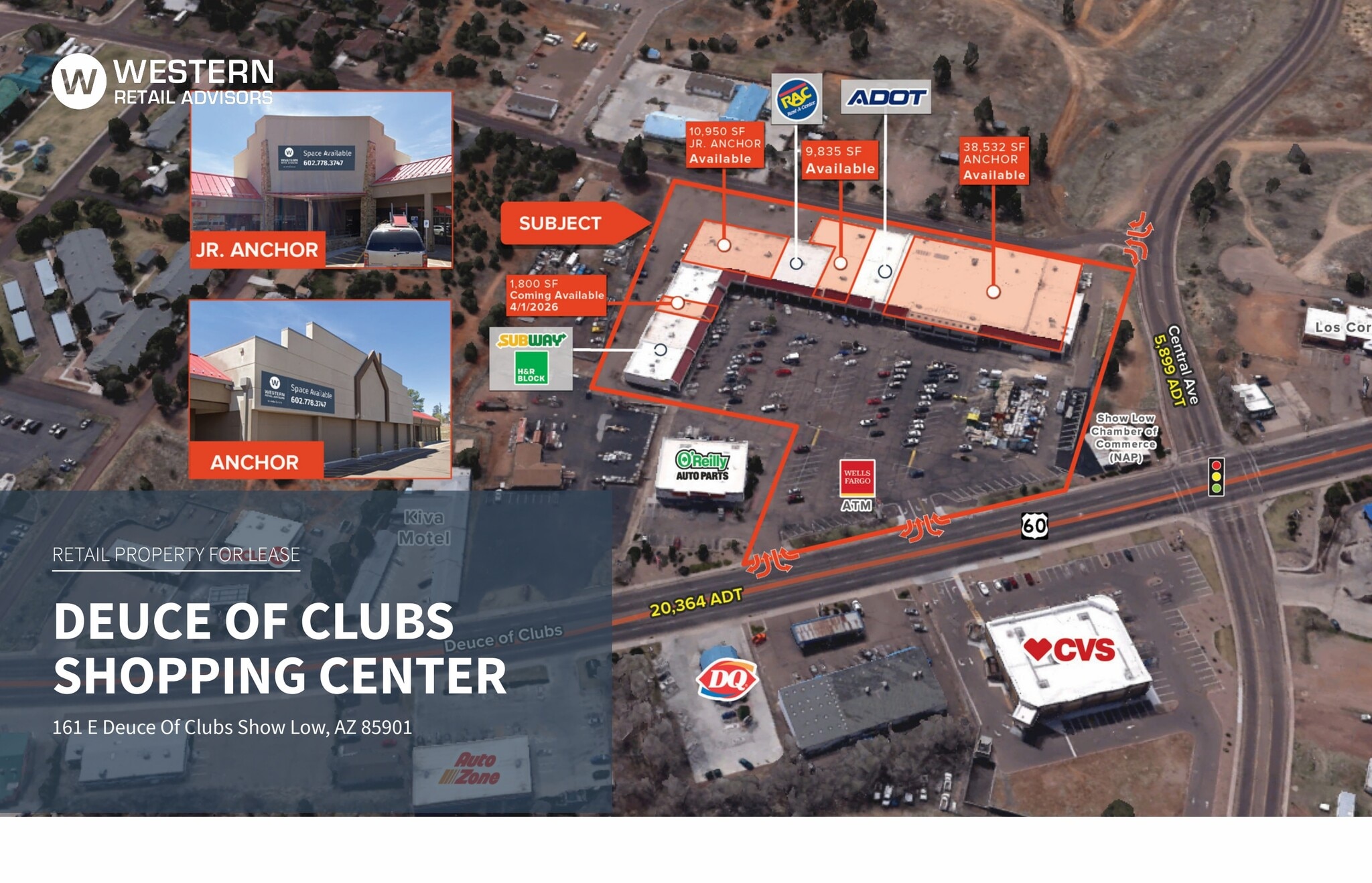 161 E Deuce of Clubs, Show Low, AZ for Rent