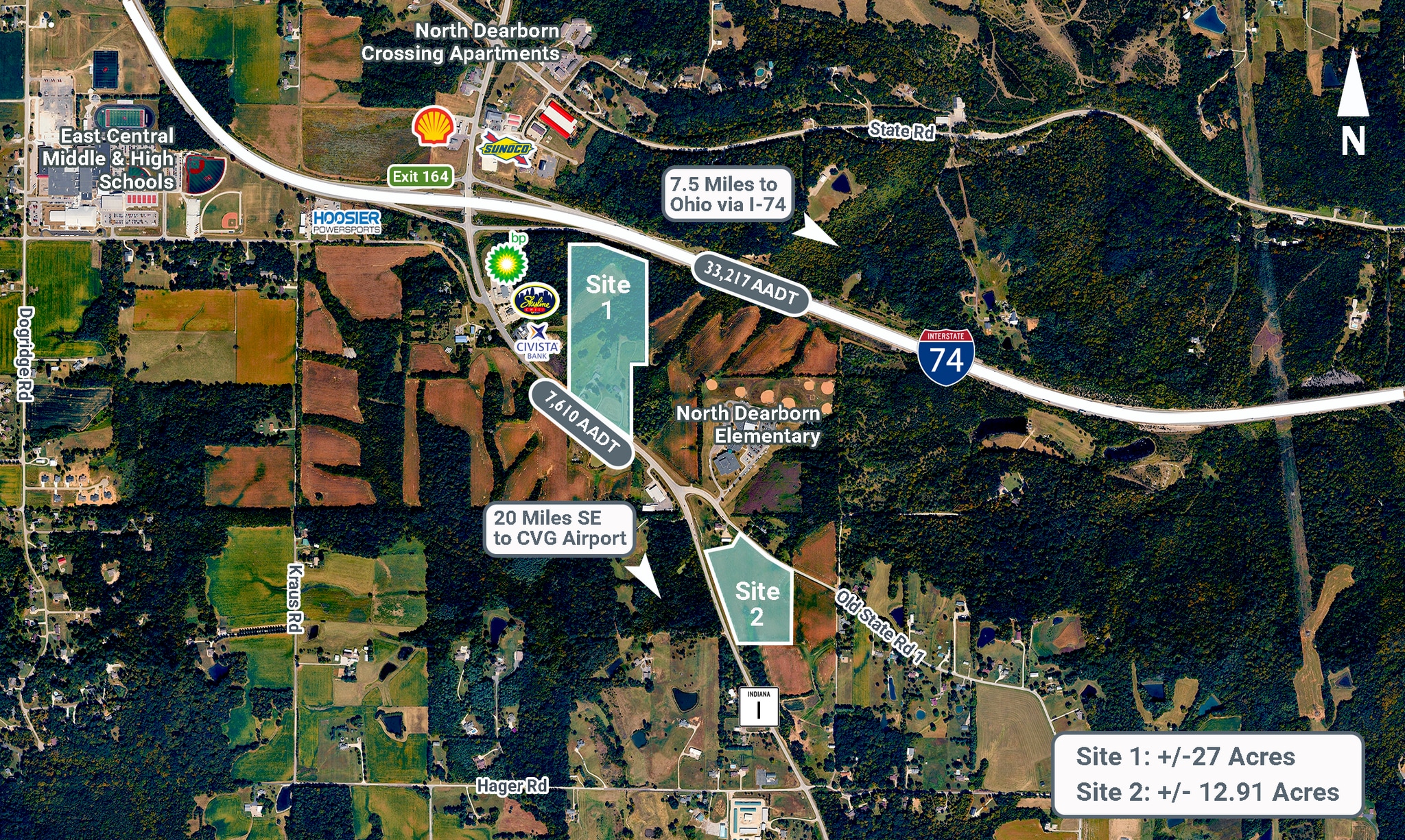 27662 State Route 1, West Harrison, IN for Sale
