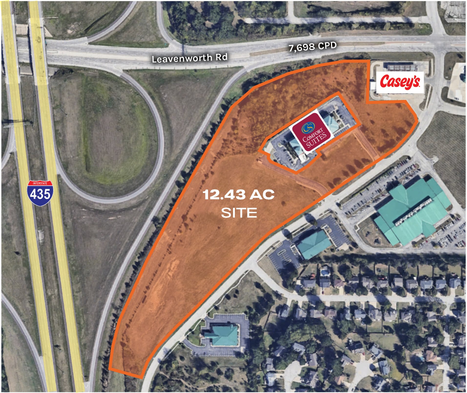 I-435 Rd @ Leavenworth Rd, Kansas City, KS for Sale