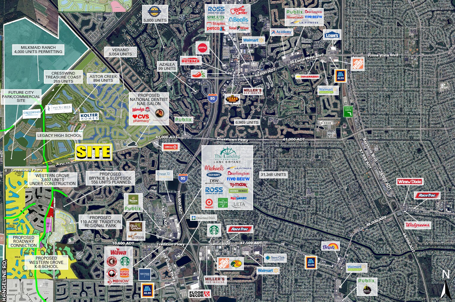 0 Crosstown Parkway, Port Saint Lucie, FL for Rent