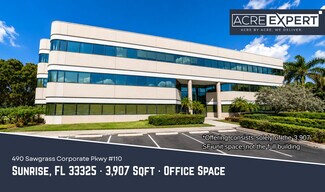Sunrise, FL Office - 490 Sawgrass Corporate Pky