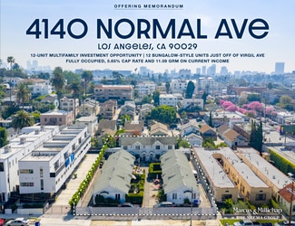 Los Angeles, CA Apartments - 4140-4148 Normal Ave