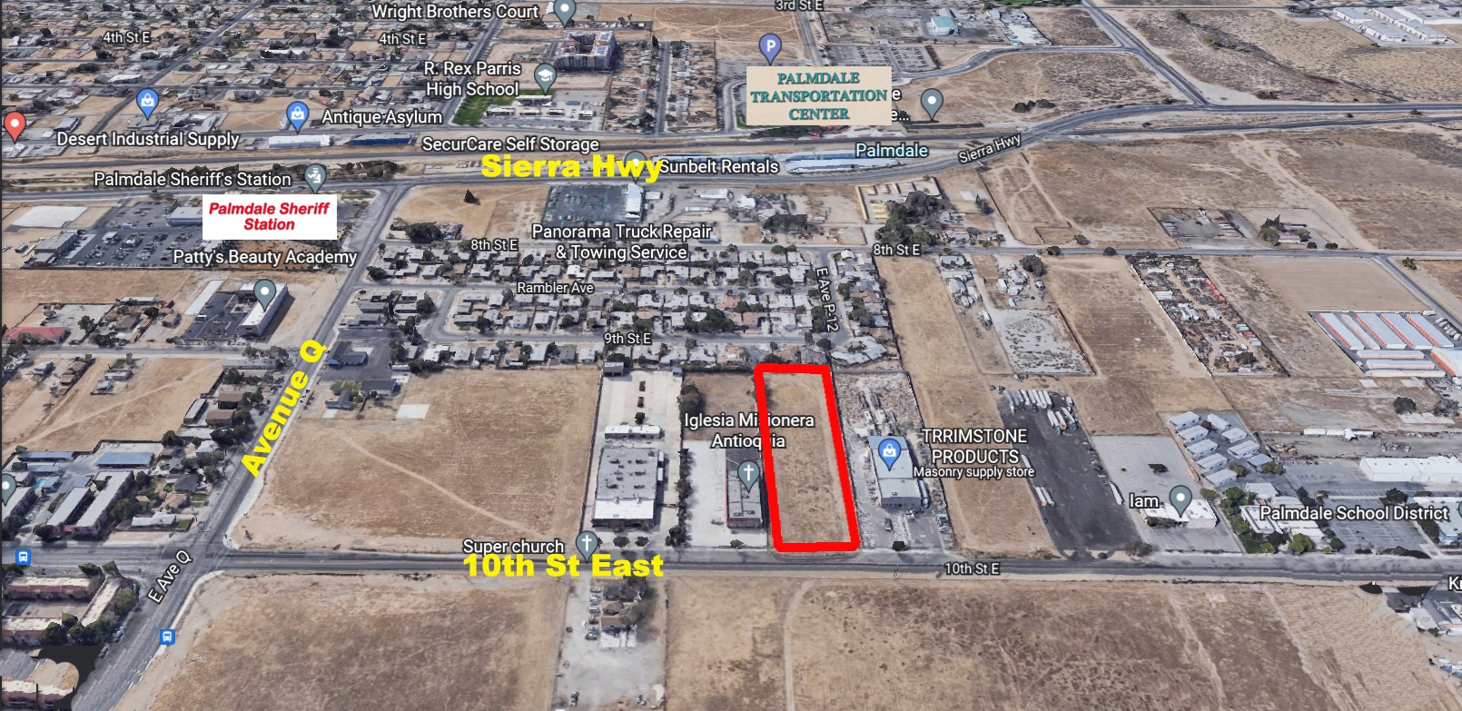 VAC/10th St/VIC Avenue P12, Palmdale, CA for Sale