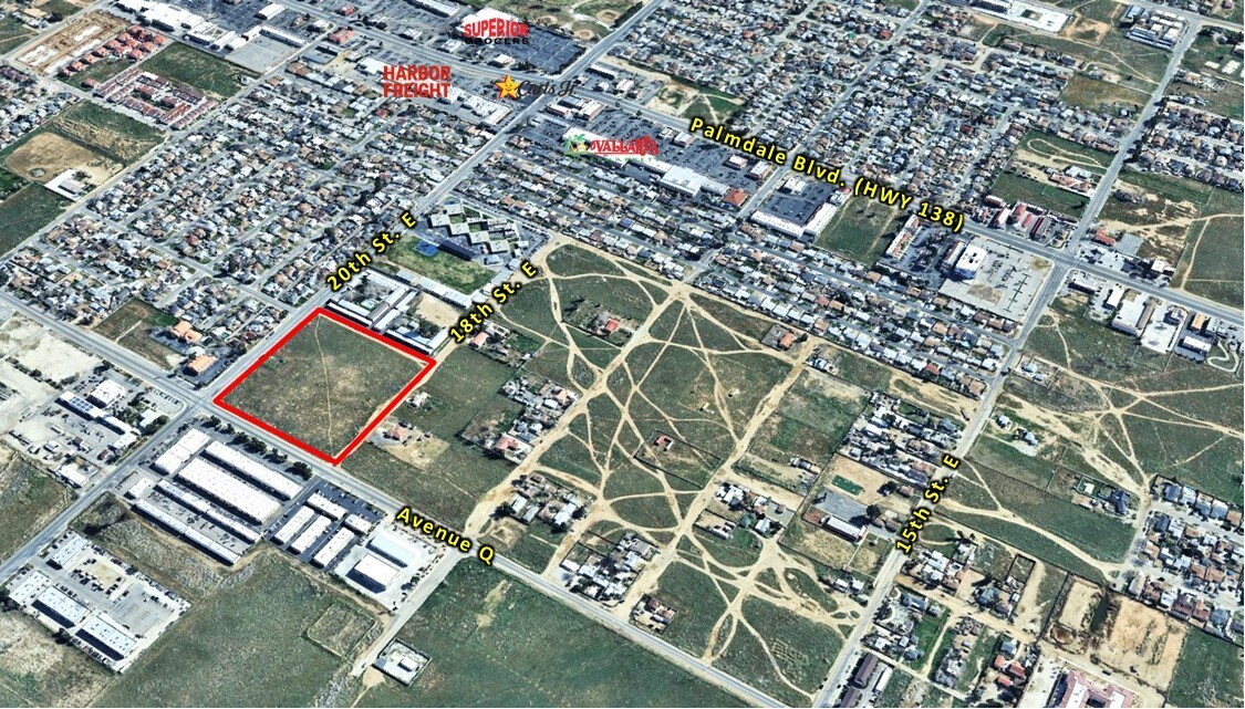 SWC Ave Q & 20th St E, Palmdale, CA for Sale