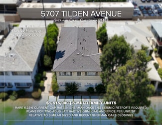 Van Nuys, CA Apartments - 5707 Tilden Ave