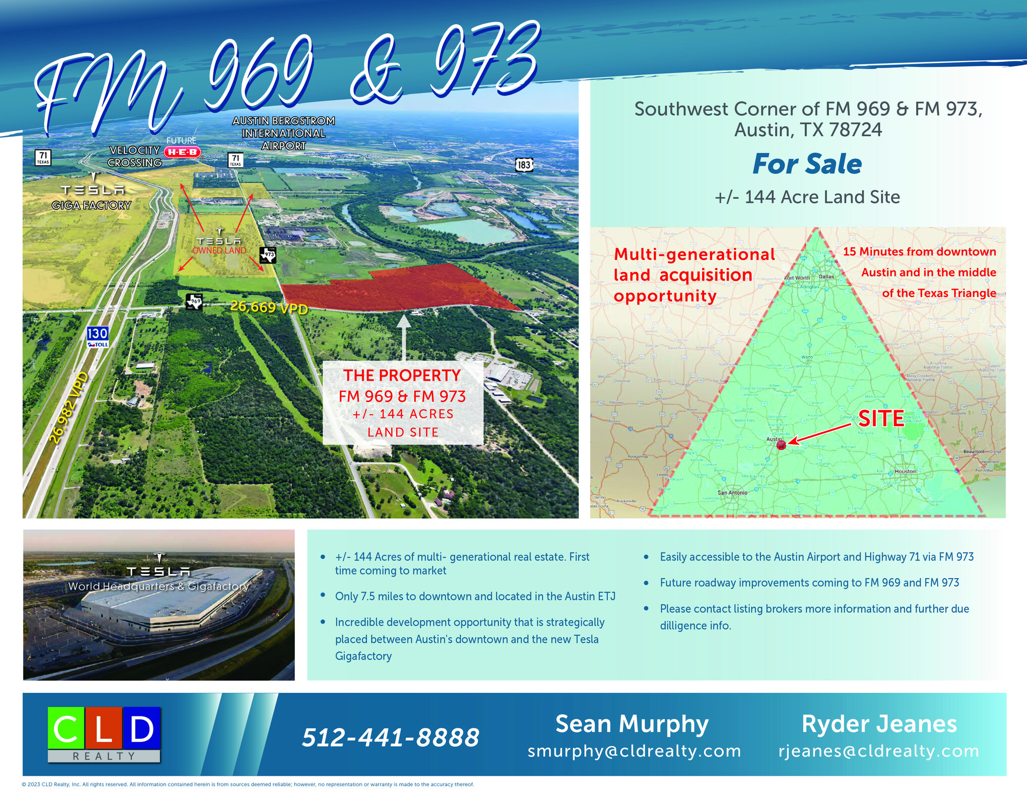 SWC of FM 969 & FM 973, Austin, TX for Sale