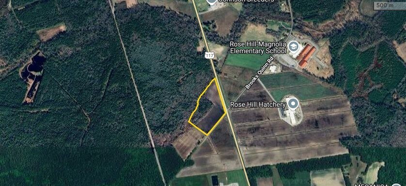 0 HWY 117, Rose Hill, NC for Sale