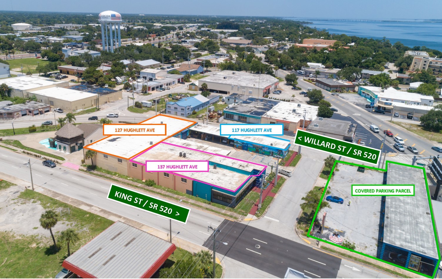 117-137 Hughlett Ave, Cocoa, FL for Sale