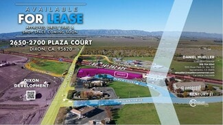 Dixon, CA Retail - 2650-2700 Plaza Court