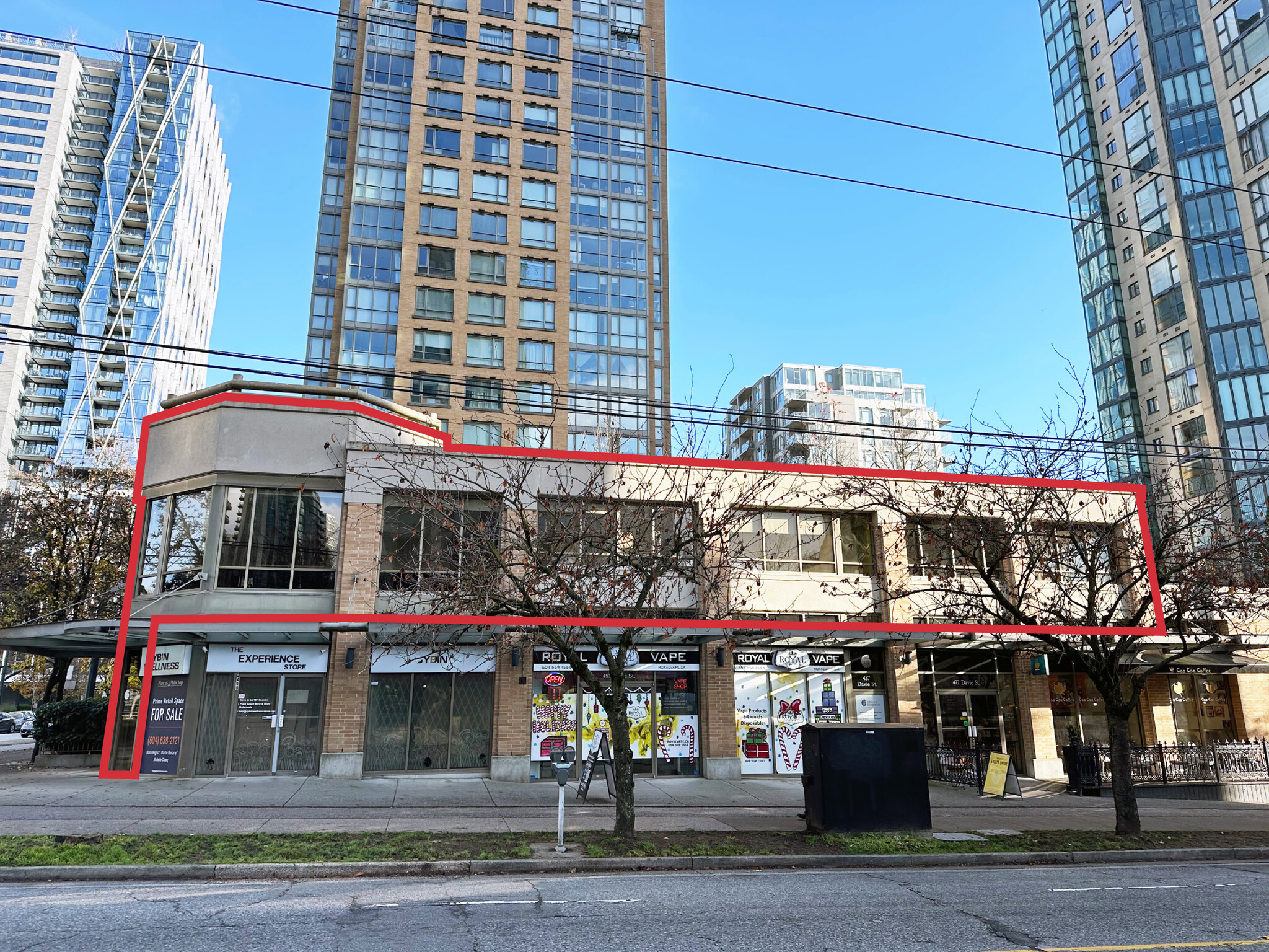 487 Davie St, Vancouver, BC for Rent