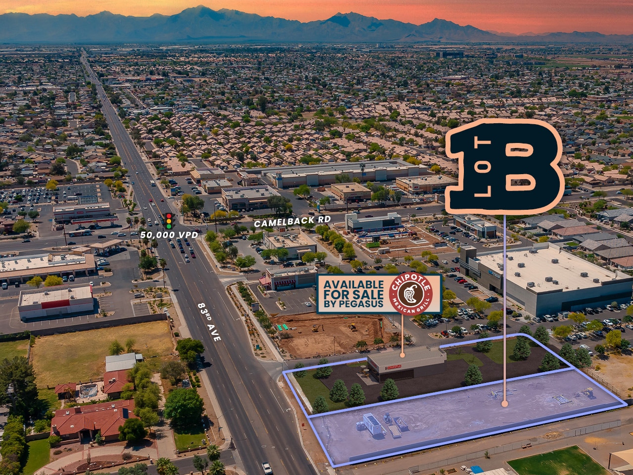83rd Ave & Camelback Rd, Glendale, AZ for Sale