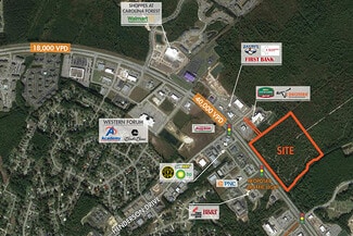 Jacksonville, NC Commercial Land - 1 Western Blvd