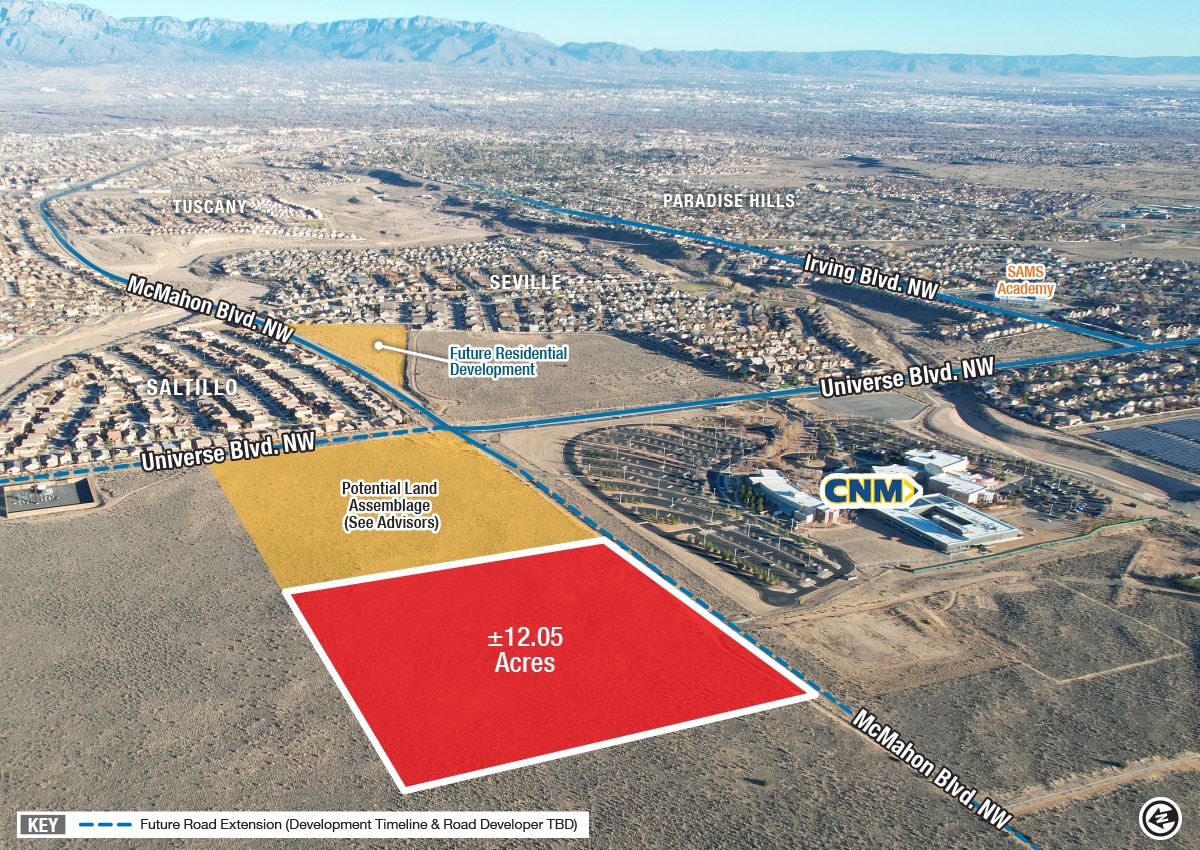 NWQ McMahon & Universe Blvd, Albuquerque, NM for Sale