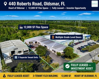 Oldsmar, FL Warehouse - 440 Roberts Rd Oldsmar, FL Warehouse - 440 Roberts Rd
