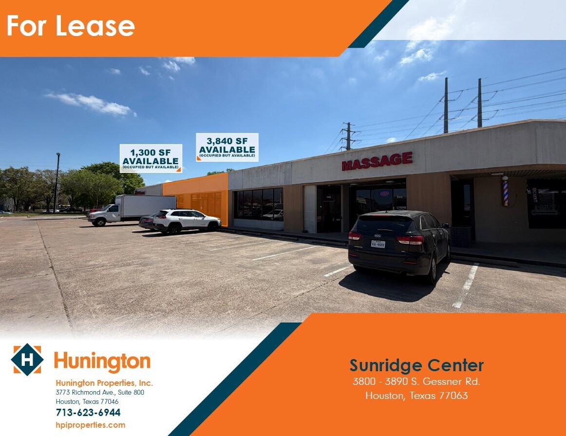 3800-3890 S Gessner Dr, Houston, TX for Rent