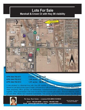 Imperial, CA Commercial Land - 2433-2435 Marshall Ave Imperial, CA Commercial Land - 2433-2435 Marshall Ave