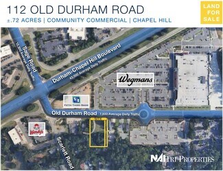 Chapel Hill, NC Commercial Land - 112 Old Durham Rd Chapel Hill, NC Commercial Land - 112 Old Durham Rd