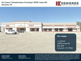 Houston, TX Retail - 10535 Jones Rd Houston, TX Retail - 10535 Jones Rd