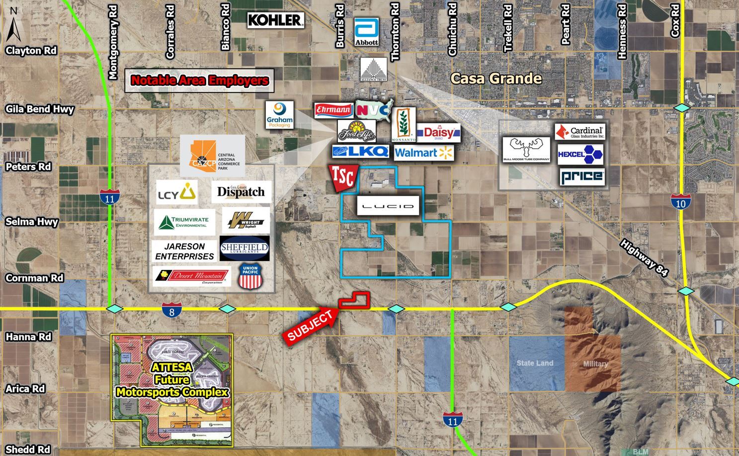 0 Burris Road, Casa Grande, AZ for Sale