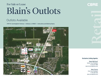 Urbana, IL Commercial Land - NWC Cunningham Ave