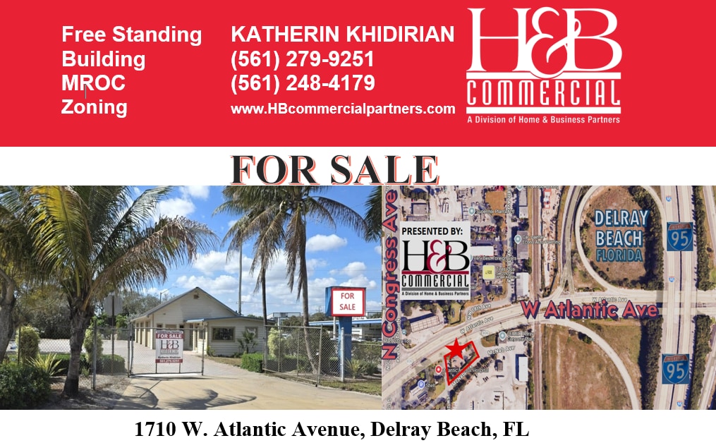 1710 W Atlantic Ave, Delray Beach, FL for Sale