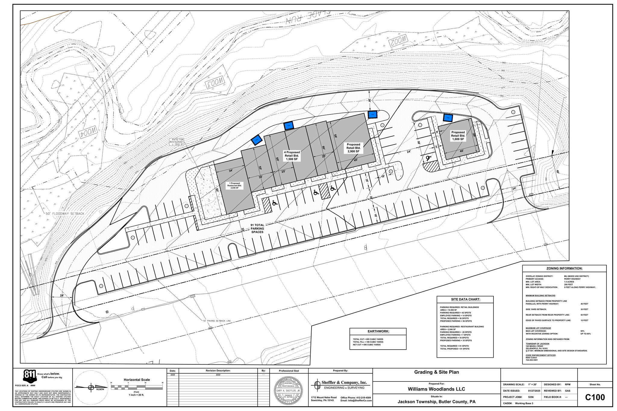 Land Lease or Build to Suit Opportunity, Zelienople, PA for Rent