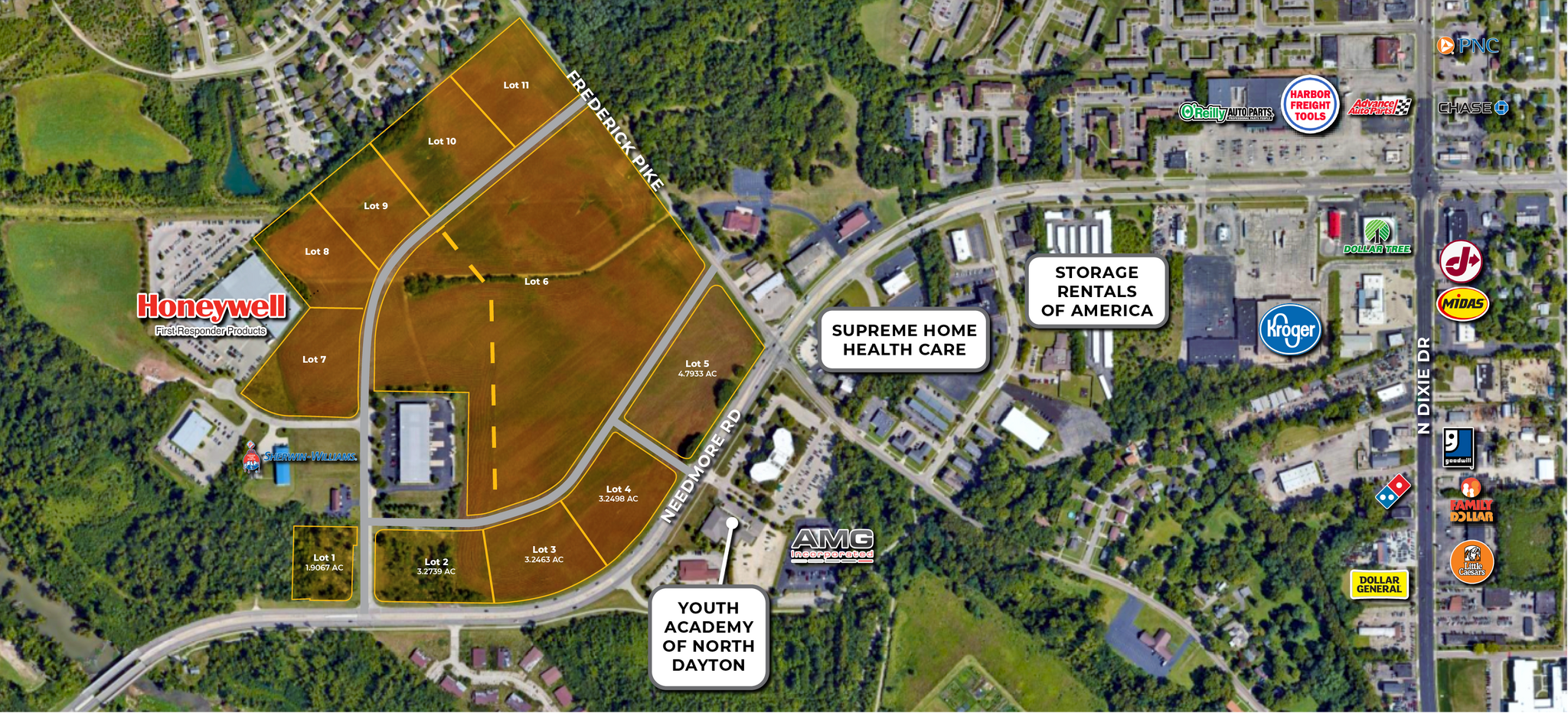 Shoup Mill & Frederick Pike, Dayton, OH for Sale