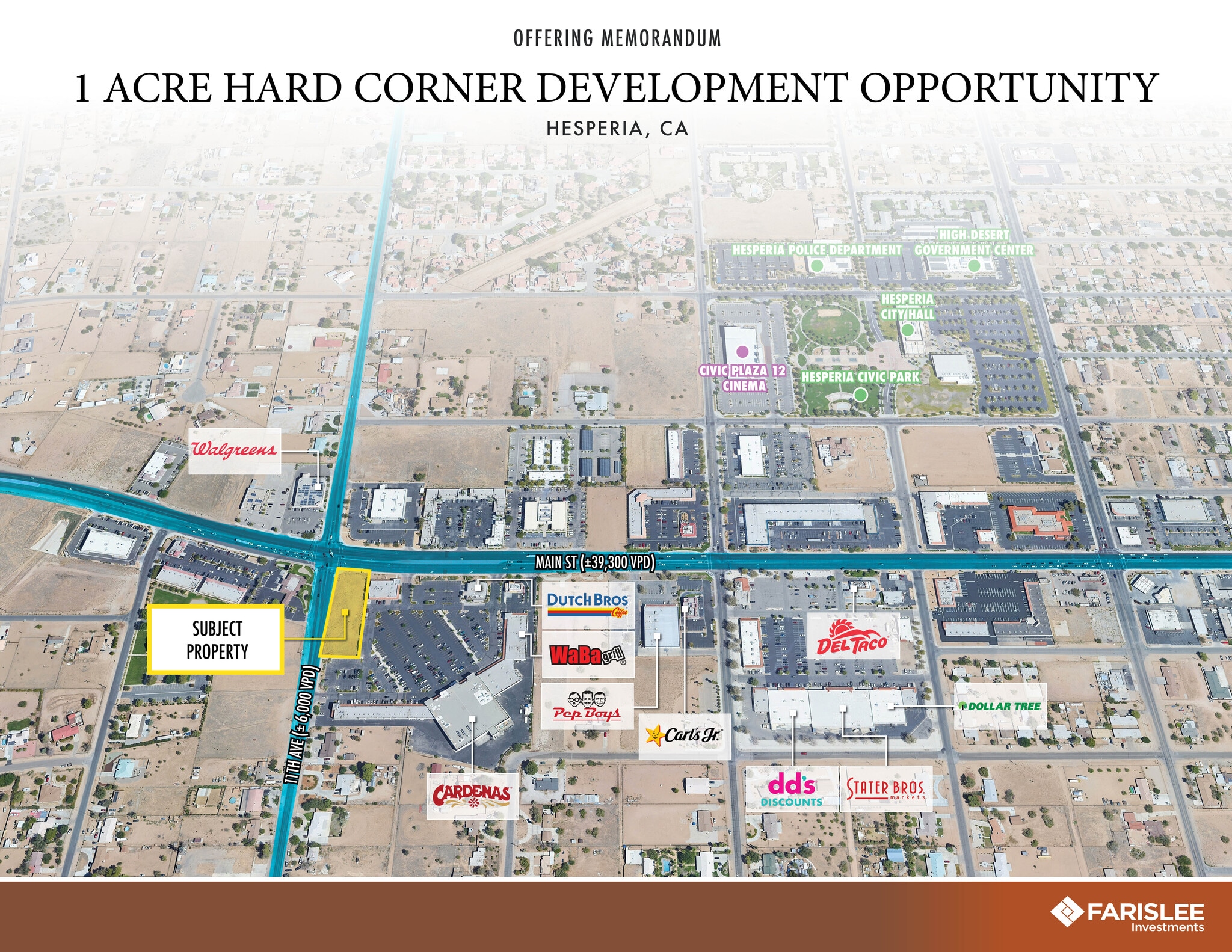 Main Street, Hesperia, CA for Sale