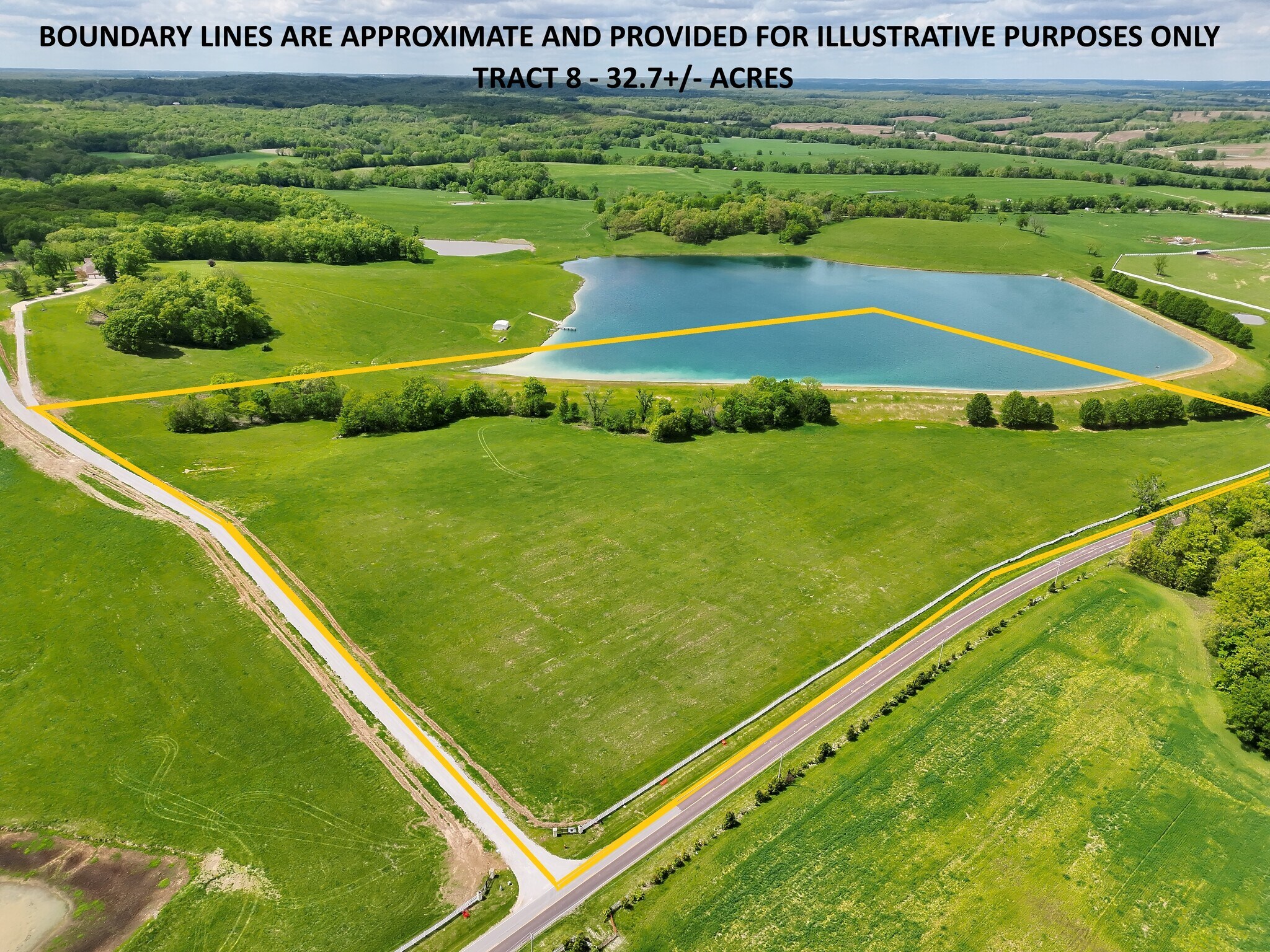 Highway D (Tract 8 - 32.7+/- Acres), Eolia, MO for Sale